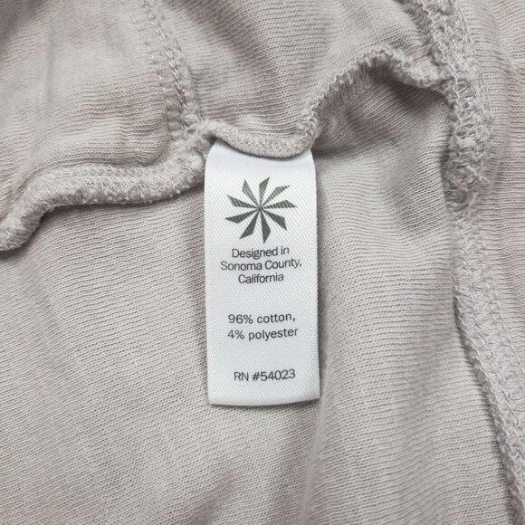 Athleta Eco Wash Turtleneck Sweatshirt Dress Womens XS Pullover Tunic - Picture 8 of 10